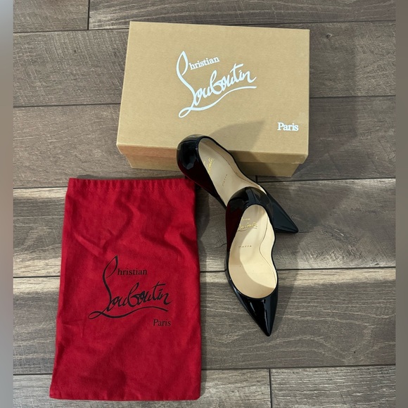 Christian Louboutin So Kate Pointed Toe Pump - black, US 9, EU 39 heel - Picture 3 of 7